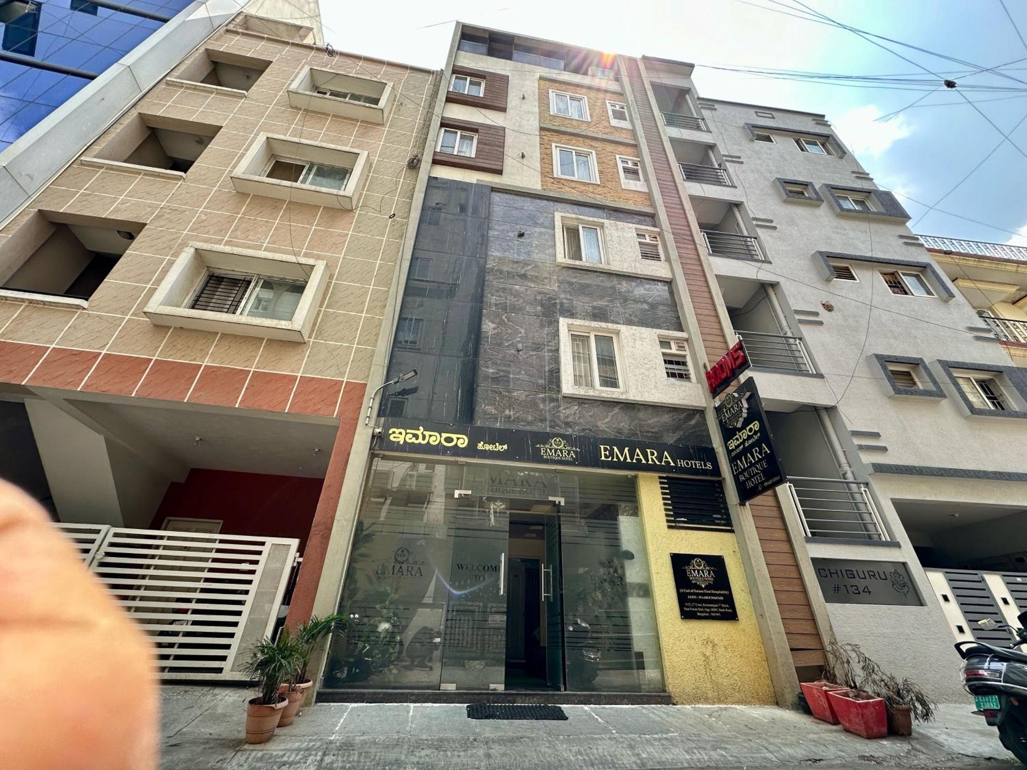 Hotel O Emara Boutique Hotel Nearby Koramangala Forum Mall Bengalúr Exteriér fotografie